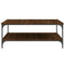 vidaXL Coffee Table Brown Oak 100x100x40 cm Engineered Wood