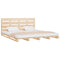 vidaXL Bed Frame without Mattress 140x190 cm Solid Wood Pine
