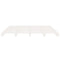vidaXL Bed Frame without Mattress White 140x190 cm Solid Wood Pine