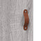 vidaXL Sideboard Grey Sonoma 69.5x34x90 cm Engineered Wood