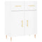 vidaXL Sideboard High Gloss White 69.5x34x90 cm Engineered Wood