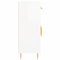 vidaXL Sideboard High Gloss White 69.5x34x90 cm Engineered Wood