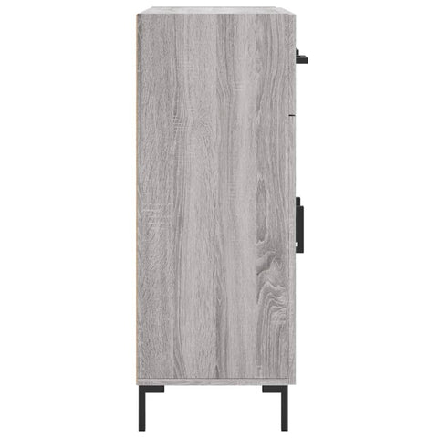 vidaXL Sideboard Grey Sonoma 69.5x34x90 cm Engineered Wood