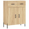 vidaXL Sideboard Sonoma Oak 69.5x34x90 cm Engineered Wood