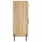 vidaXL Sideboard Sonoma Oak 69.5x34x90 cm Engineered Wood