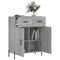 vidaXL Sideboard Grey Sonoma 69.5x34x90 cm Engineered Wood