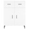 vidaXL Sideboard White 69.5x34x90 cm Engineered Wood