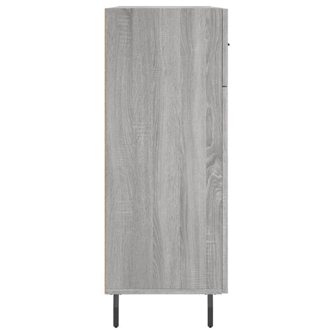 vidaXL Sideboard Grey Sonoma 69.5x34x90 cm Engineered Wood