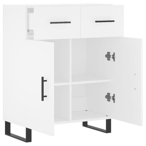 vidaXL Sideboard White 69.5x34x90 cm Engineered Wood