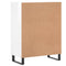 vidaXL Sideboard High Gloss White 69.5x34x90 cm Engineered Wood