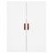 vidaXL Wall Mounted Cabinet White 69.5x34x90 cm
