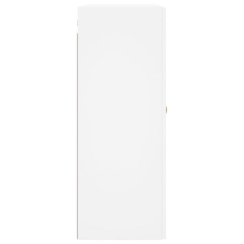 vidaXL Wall Mounted Cabinet White 69.5x34x90 cm