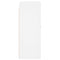vidaXL Wall Mounted Cabinet White 69.5x34x90 cm