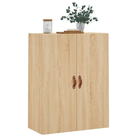 vidaXL Wall Mounted Cabinet Sonoma Oak 69.5x34x90 cm