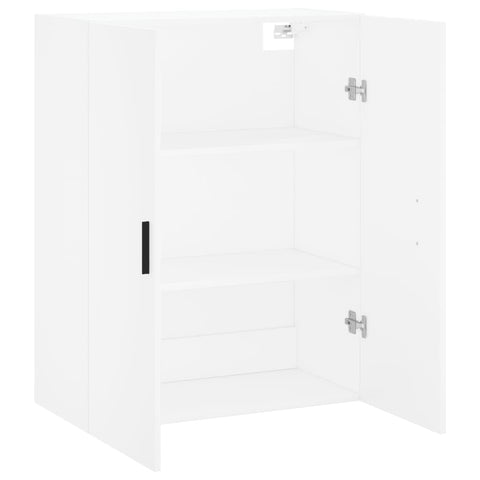 vidaXL Wall Mounted Cabinet White 69.5x34x90 cm