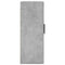 vidaXL Wall Mounted Cabinet Concrete Grey 69.5x34x90 cm