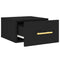 vidaXL Wall-mounted Bedside Cabinet Black 35x35x20 cm