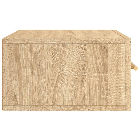 vidaXL Wall-mounted Bedside Cabinet Sonoma Oak 35x35x20 cm