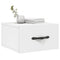 vidaXL Wall-mounted Bedside Cabinet White 35x35x20 cm