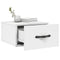vidaXL Wall-mounted Bedside Cabinet White 35x35x20 cm