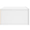 vidaXL Wall-mounted Bedside Cabinet White 35x35x20 cm
