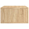 vidaXL Wall-mounted Bedside Cabinet Sonoma Oak 35x35x20 cm