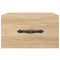 vidaXL Wall-mounted Bedside Cabinets 2 pcs Sonoma Oak 35x35x20 cm