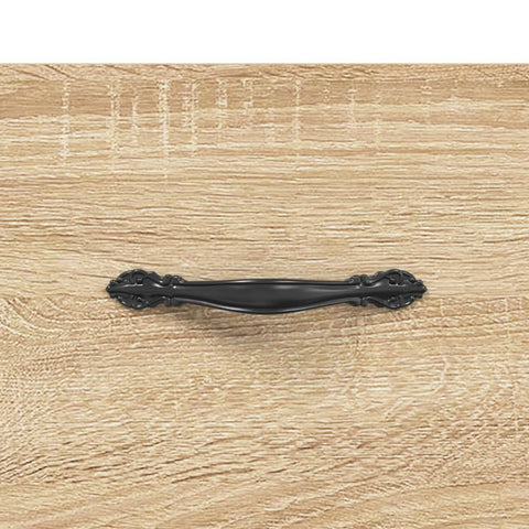 vidaXL Wall-mounted Bedside Cabinets 2 pcs Sonoma Oak 35x35x20 cm