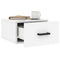 vidaXL Wall-mounted Bedside Cabinet White 35x35x20 cm