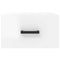 vidaXL Wall-mounted Bedside Cabinets 2 pcs High Gloss White 35x35x20 cm