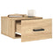 vidaXL Wall-mounted Bedside Cabinets 2 pcs Sonoma Oak 35x35x20 cm