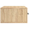 vidaXL Wall-mounted Bedside Cabinets 2 pcs Sonoma Oak 35x35x20 cm