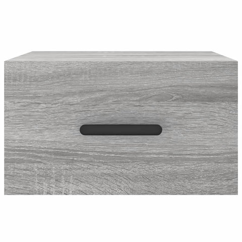 vidaXL Wall-mounted Bedside Cabinets 2 pcs Grey Sonoma 35x35x20 cm