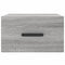 vidaXL Wall-mounted Bedside Cabinets 2 pcs Grey Sonoma 35x35x20 cm