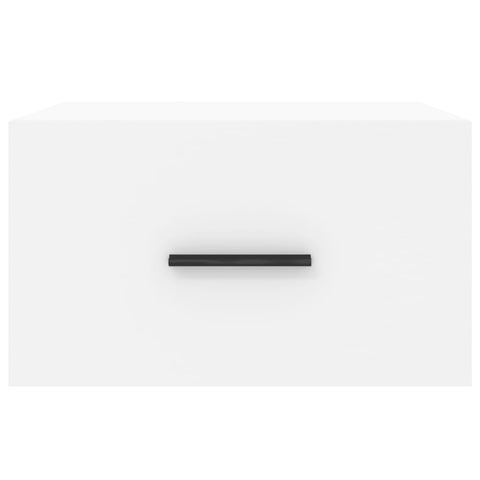 vidaXL Wall-mounted Bedside Cabinet White 35x35x20 cm