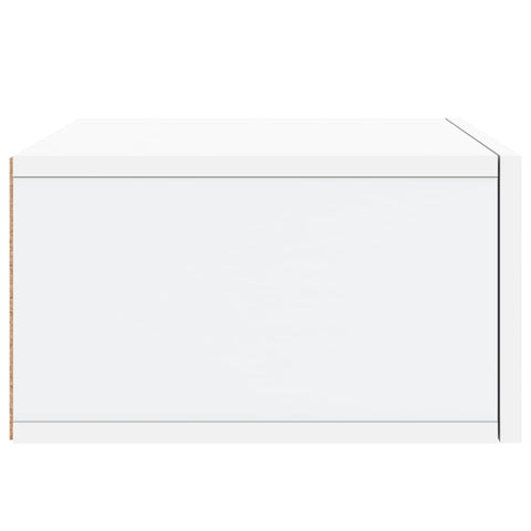 vidaXL Wall-mounted Bedside Cabinet White 35x35x20 cm