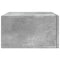 vidaXL Wall-mounted Bedside Cabinets 2 pcs Concrete Grey 35x35x20 cm