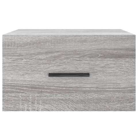 vidaXL Wall-mounted Bedside Cabinets 2 pcs Grey Sonoma 35x35x20 cm