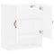 vidaXL Wall Cabinet White 60x31x70 cm Engineered Wood