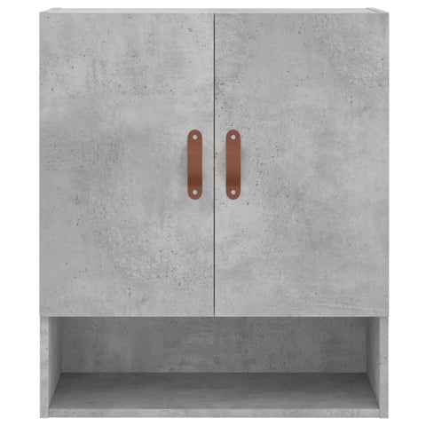 vidaXL Wall Cabinet Concrete Grey 60x31x70 cm Engineered Wood