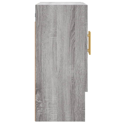 vidaXL Wall Cabinet Grey Sonoma 60x31x70 cm Engineered Wood