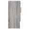 vidaXL Wall Cabinet Grey Sonoma 60x31x70 cm Engineered Wood