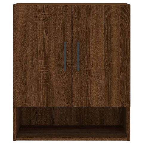 vidaXL Wall Cabinet Brown Oak 60x31x70 cm Engineered Wood