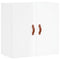 vidaXL Wall Cabinet High Gloss White 60x31x60 cm Engineered Wood