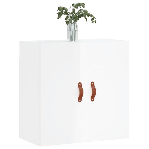 vidaXL Wall Cabinet High Gloss White 60x31x60 cm Engineered Wood