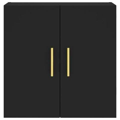 vidaXL Wall Cabinet Black 60x31x60 cm Engineered Wood