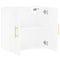 vidaXL Wall Cabinet High Gloss White 60x31x60 cm Engineered Wood