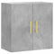 vidaXL Wall Cabinet Concrete Grey 60x31x60 cm Engineered Wood