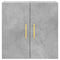 vidaXL Wall Cabinet Concrete Grey 60x31x60 cm Engineered Wood