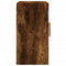 vidaXL Wall Cabinet Smoked Oak 60x31x60 cm Engineered Wood
